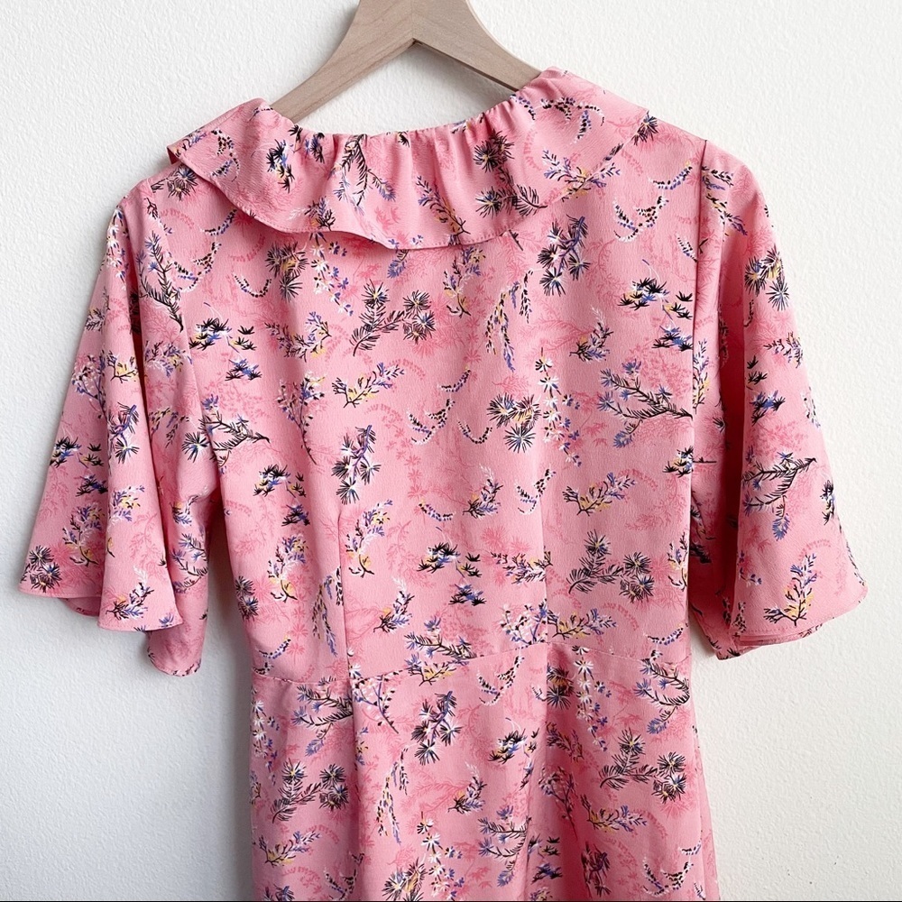Topshop Off Duty Ruffle Tea Dress - Picture 6 of 9